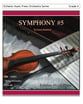 Symphony #5 Orchestra sheet music cover
